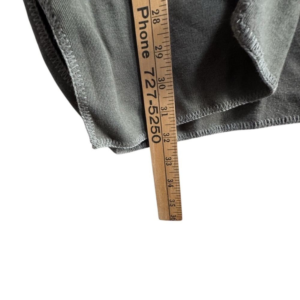 Marchetta Open Front Tie Vest Gray Women’s Large NWT Minimalist USA - Picture 6 of 8